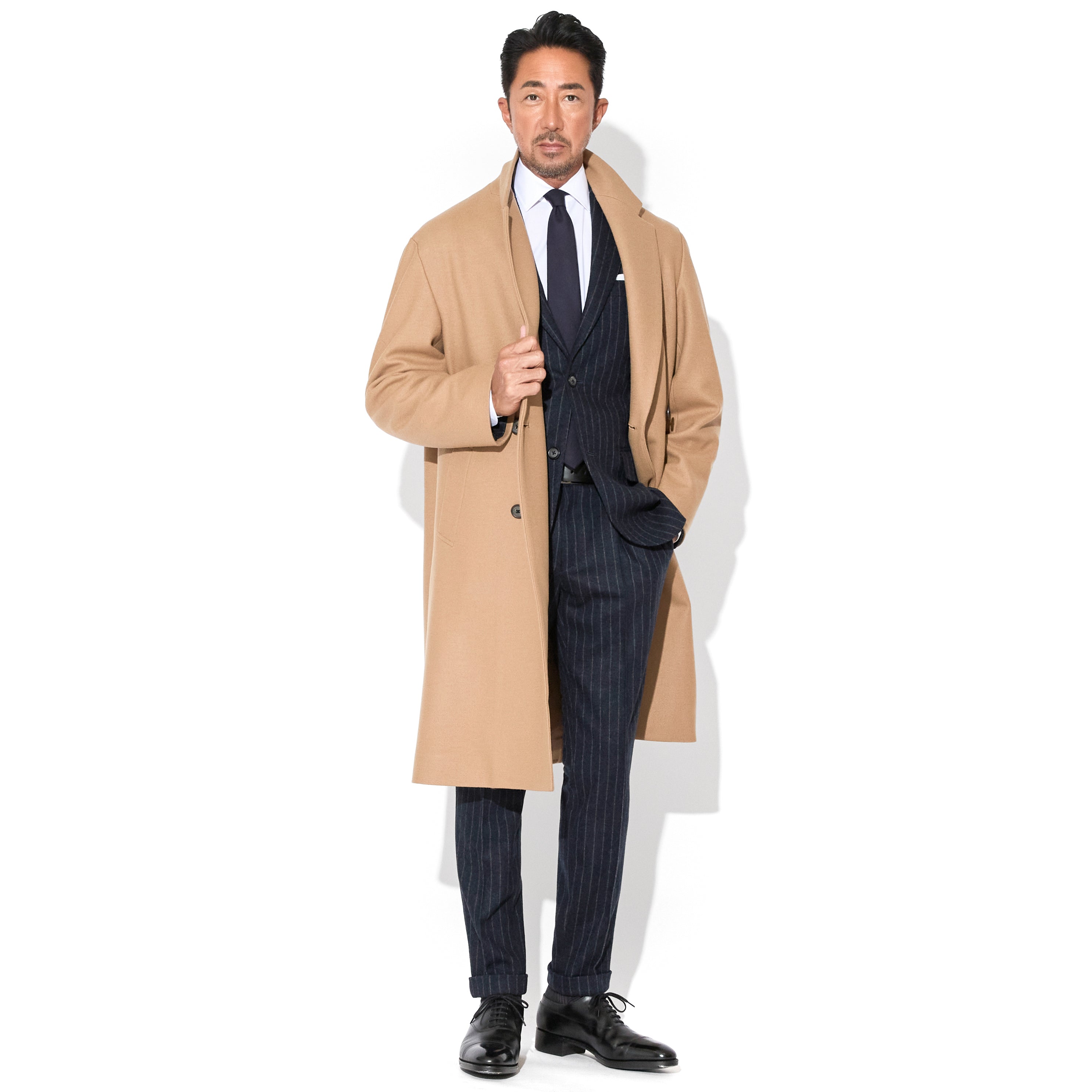 【新作紹介】Optima 16.5 Merino Jersey Oversized Chester Coat ── 極上ウールで纏う、冬のエレガンス。