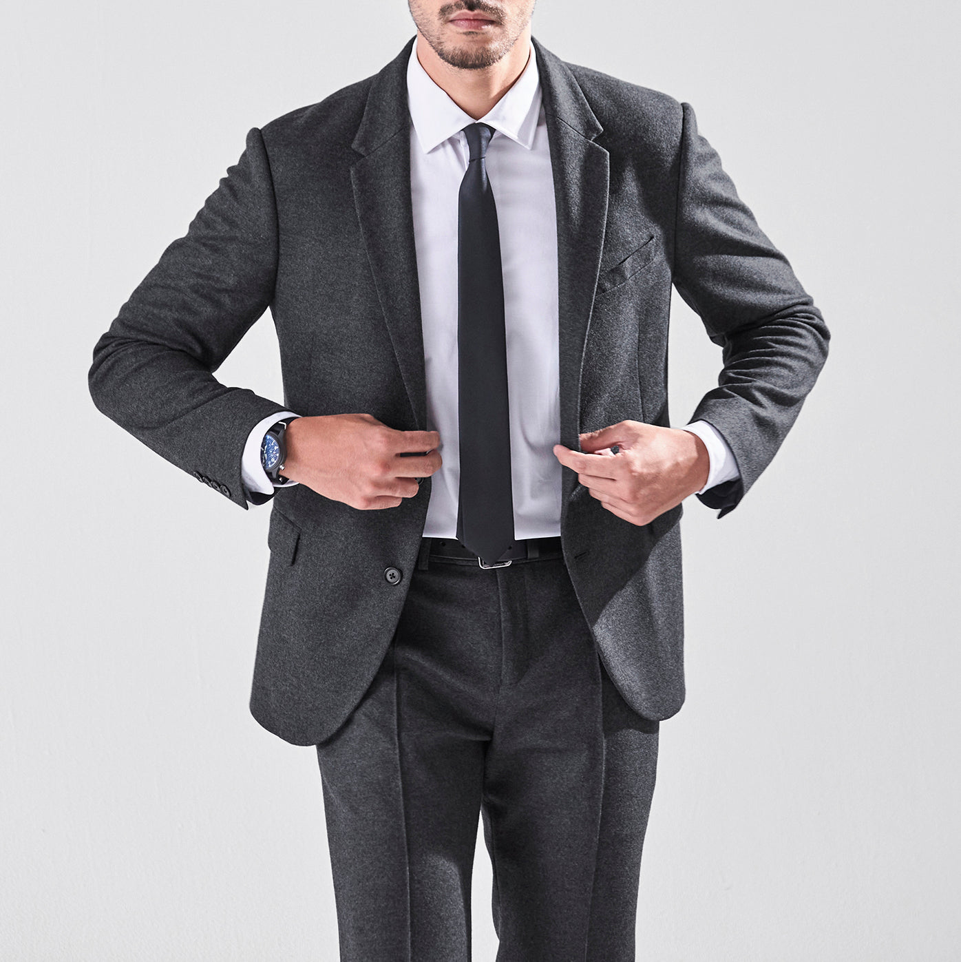 MOVB　シングル2Bジャケット　ミリタリーグレー　48 MOVB シングル2Bジャケット ミリタリーグレー 48 MOVB シングル2B