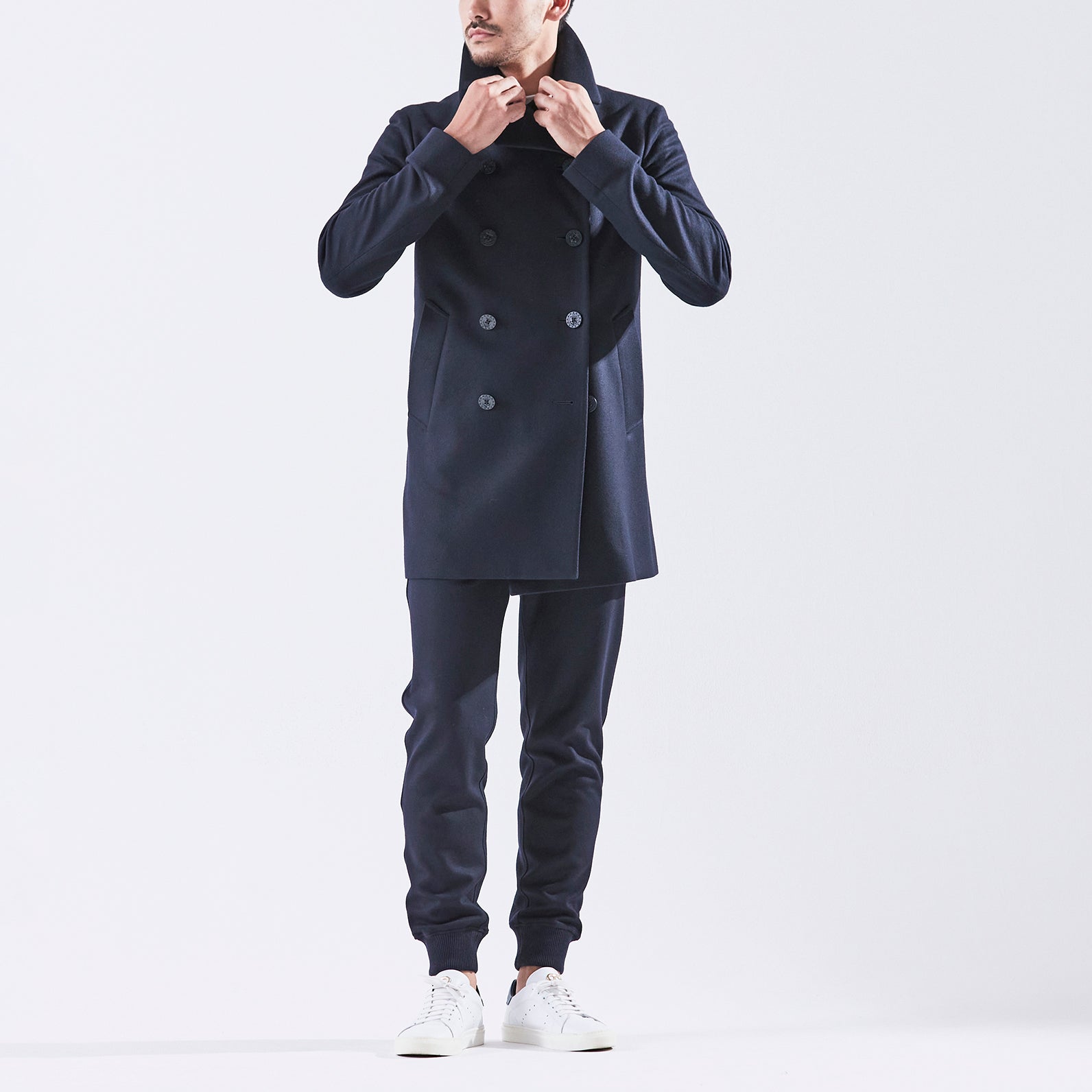 30%off】Platinum14.5 Merino jersey Pコート コスモネイビー – MOVB