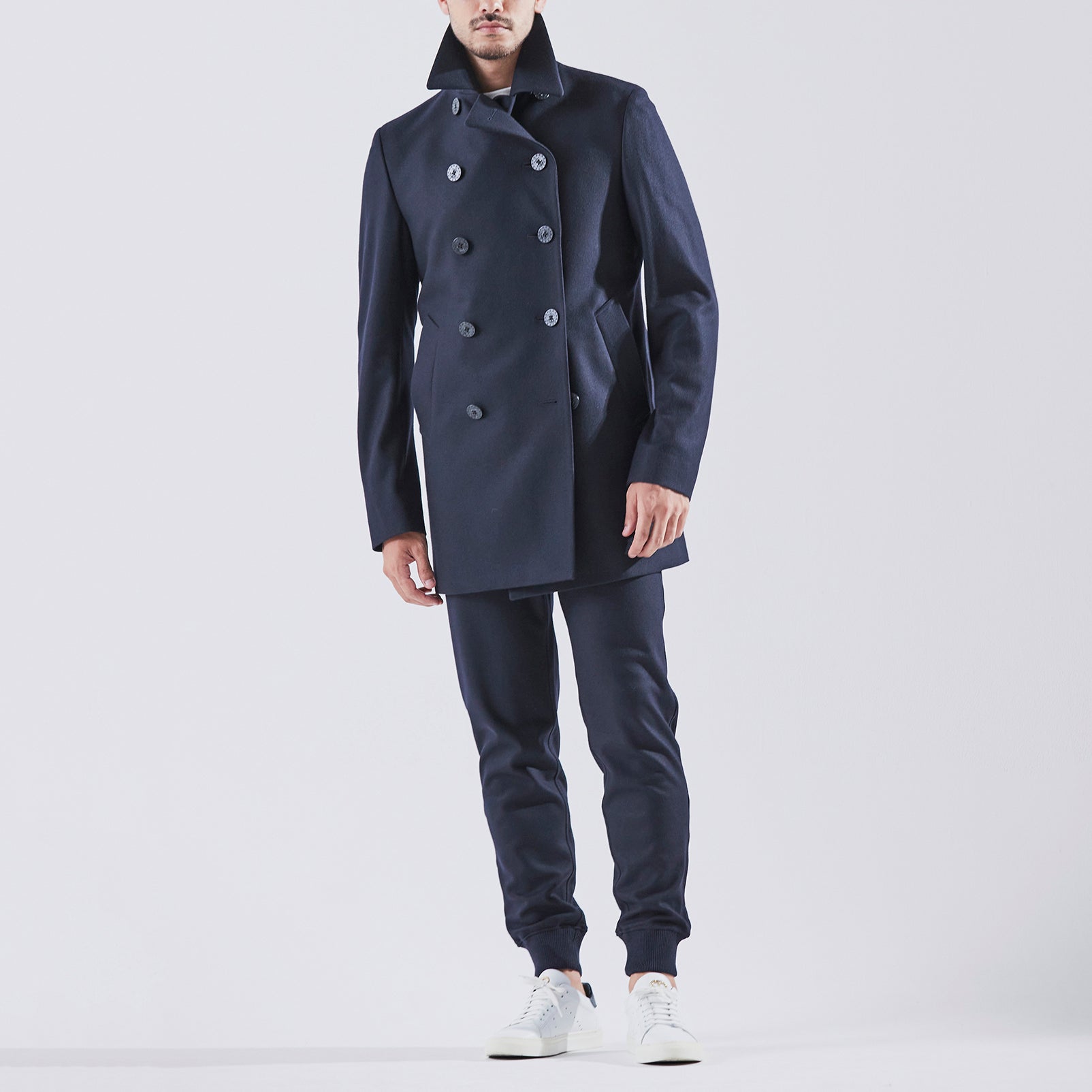 30%off】Platinum14.5 Merino jersey Pコート コスモネイビー – MOVB