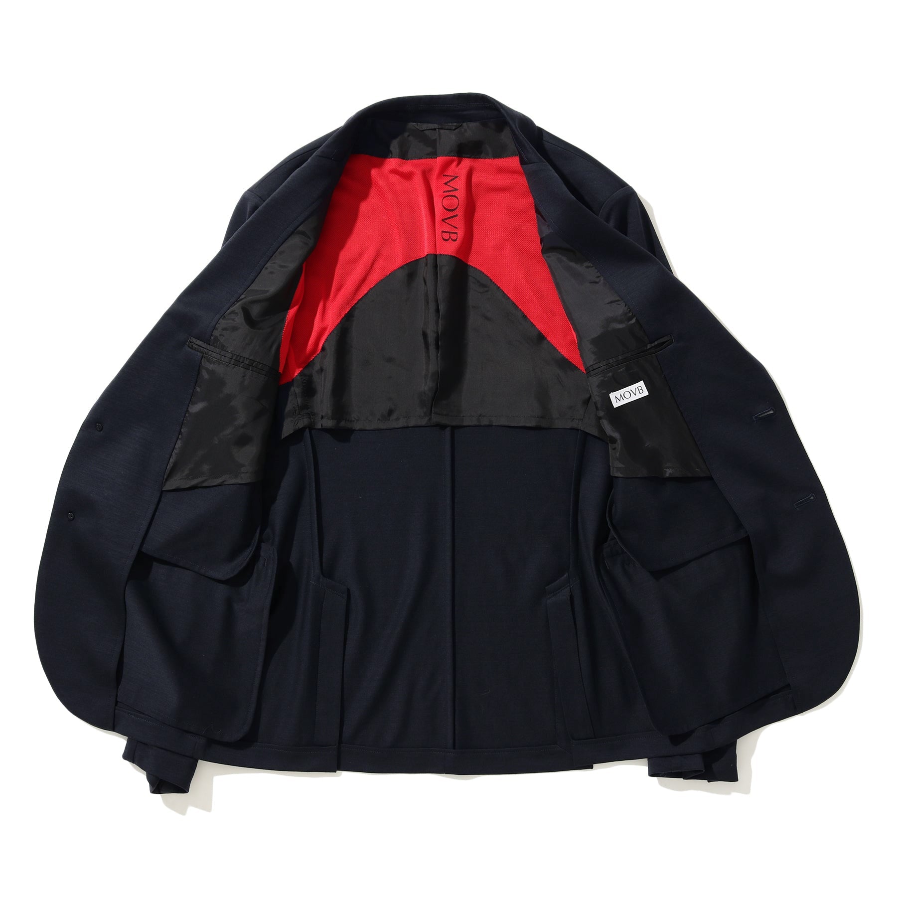 Helix Wool Jerseyシングル2Bテーラードジャケット – MOVB
