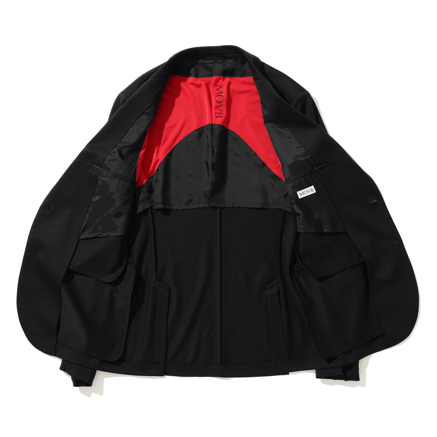 Helix Wool Jerseyシングル2Bテーラードジャケット – MOVB