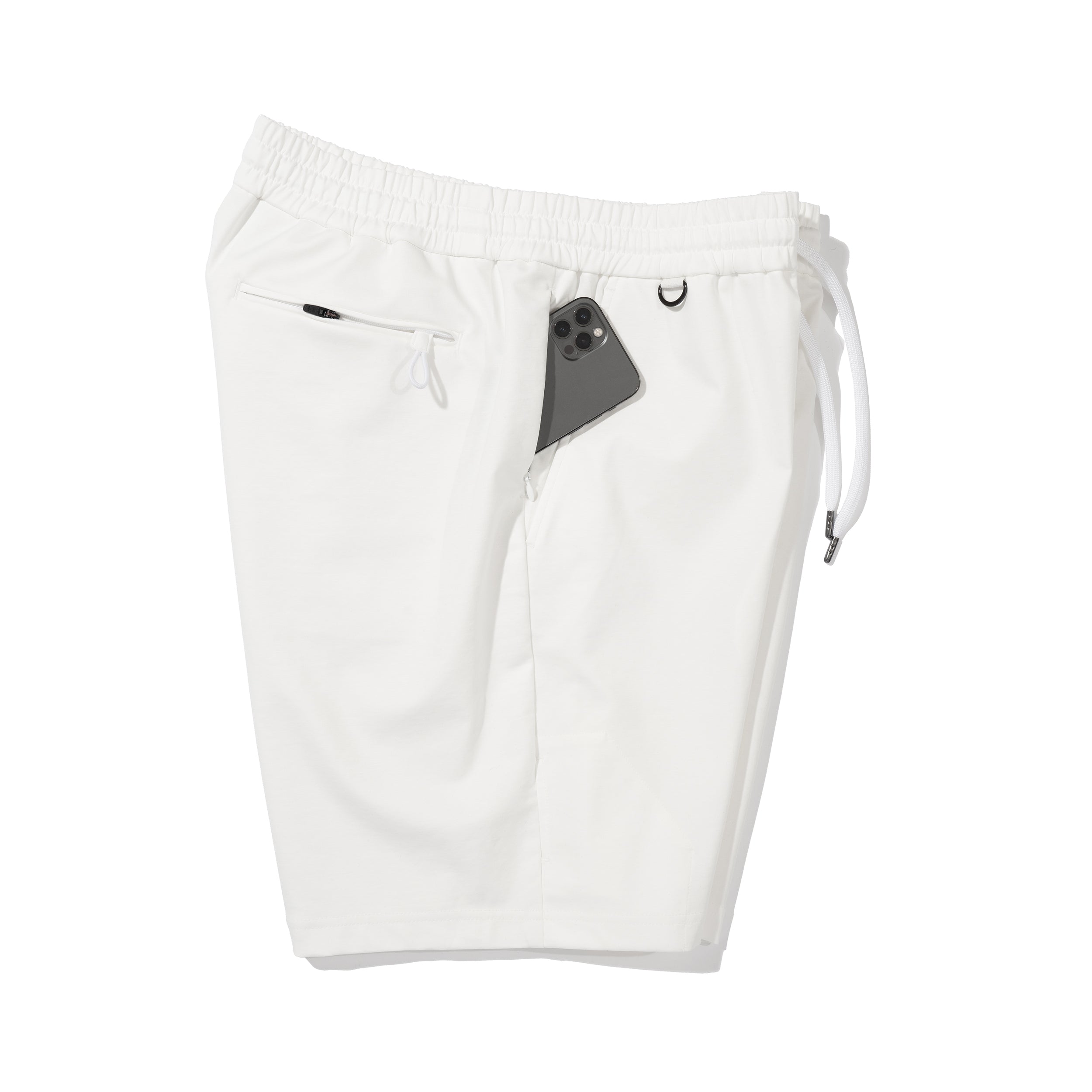 Duplex Cotton Jersey トラベル ショーツ White – MOVB