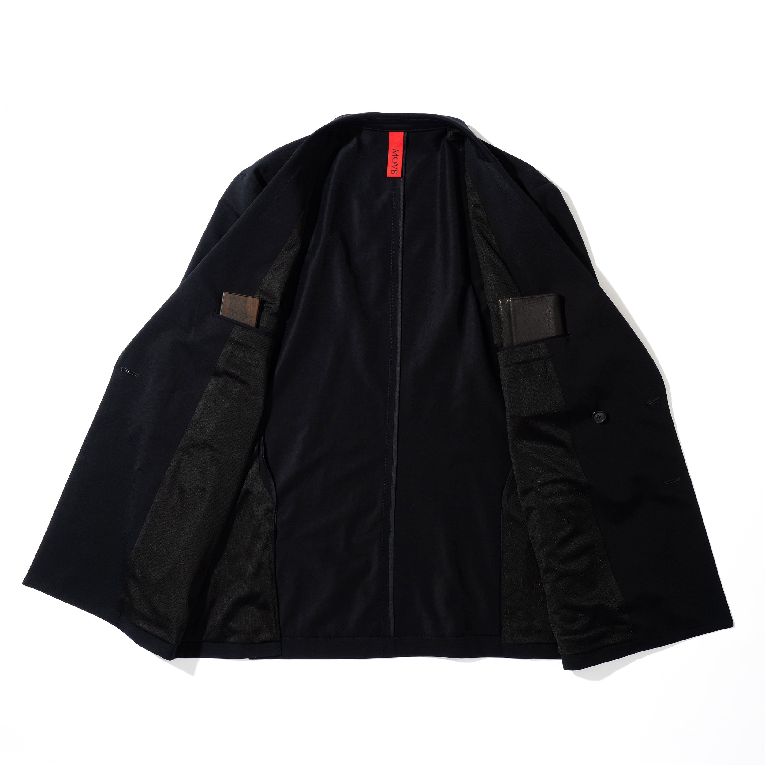 Air-Dense Cotton Jersey ダブル6Bテーラードジャケット Cosmo