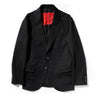 Duplex Cotton Jersey シングル２Bピークド・トラベルジャケット