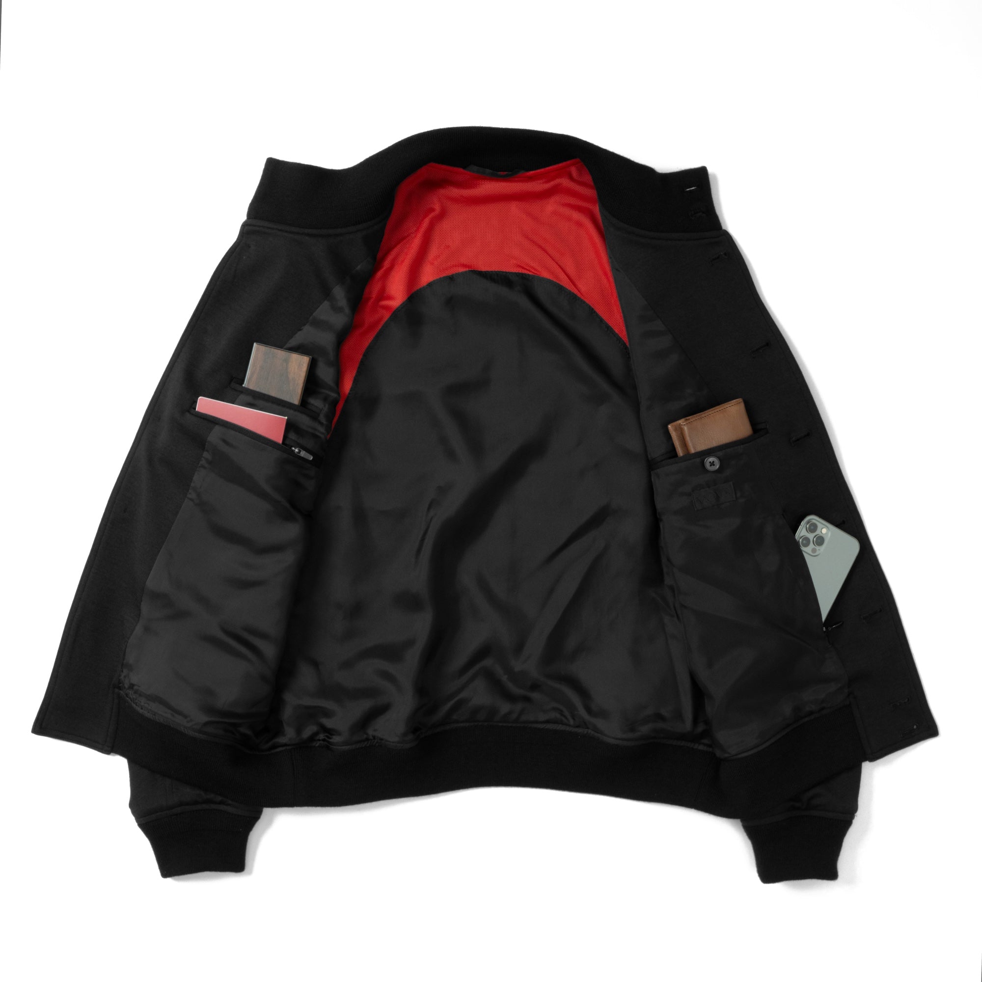 予約販売】Duplex Wool Jersey トラベル バルスタージャケット