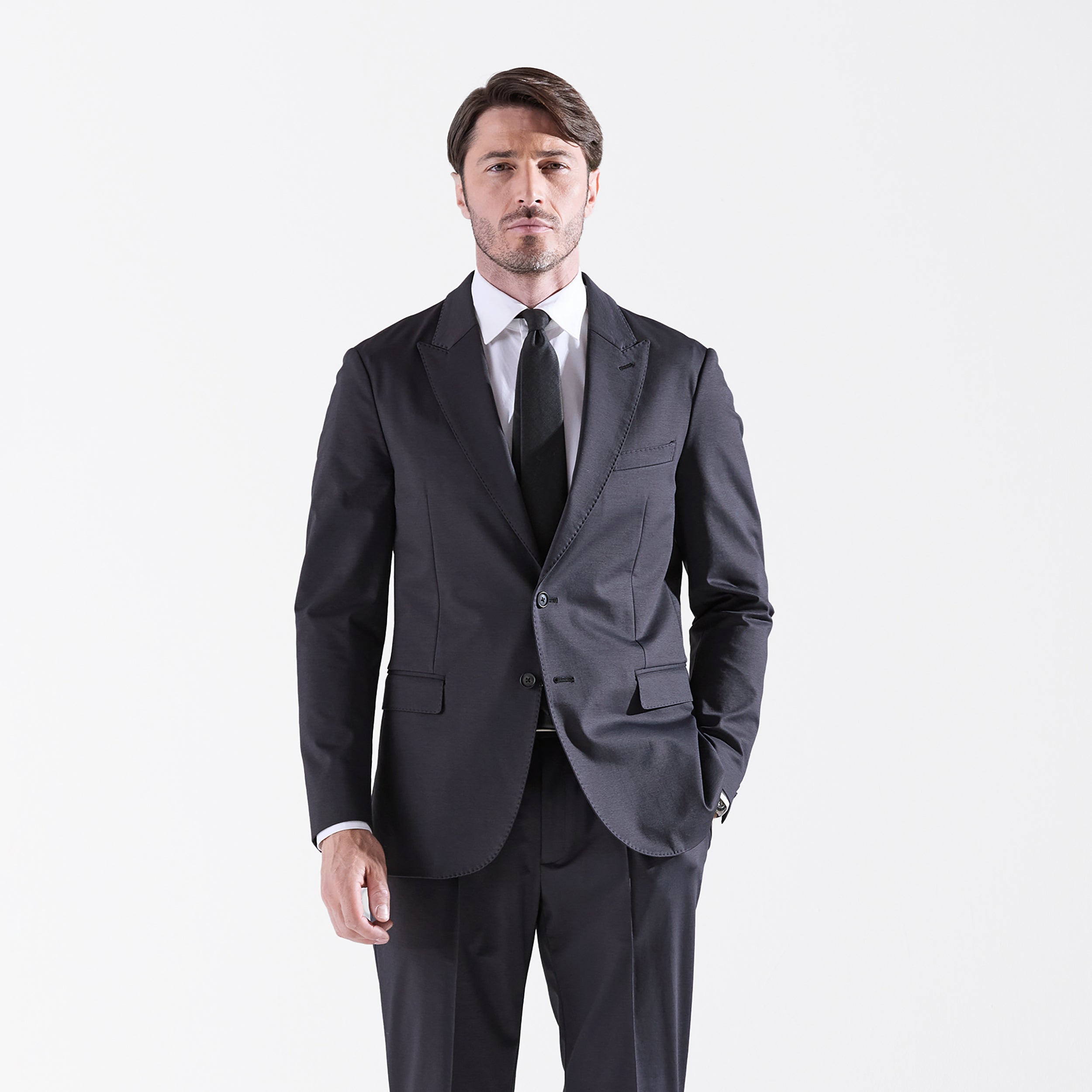 MOVB (干場) Duplex Cotton Jersey トラベルスラックス 新色が豊富。オールシーズン着回せる「Duplex Cotton Jersey