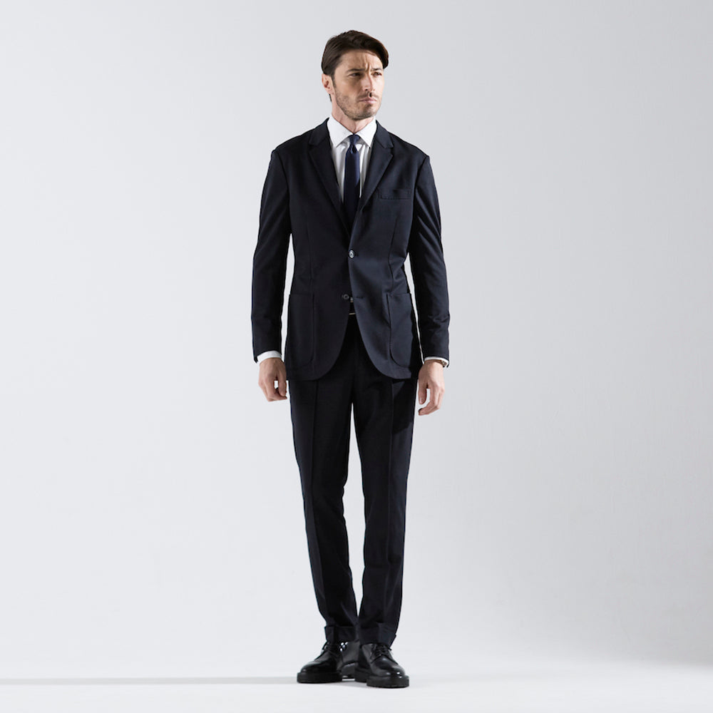 【中古】MOVB Helix Wool Jerseyスリムテーパードスラックス 中古】MOVB Helix Wool Jerseyスリムテーパードスラックス コスパ良し