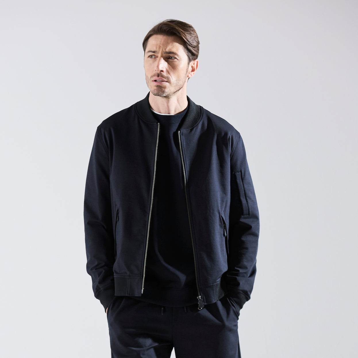 Duplex Wool Jersey トラベルMA-1 – MOVB