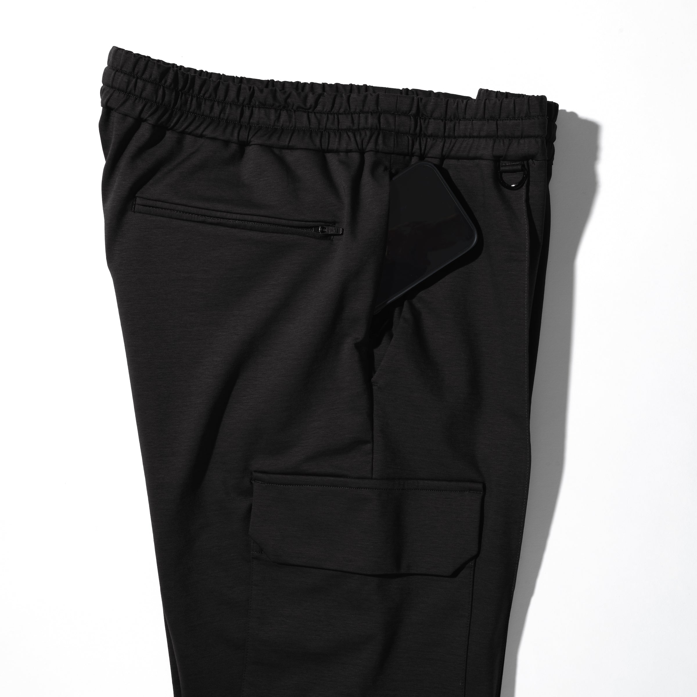 【美品】MOVB Duplex Cotton Jersey トラベルジョガー 黒 Duplex Cotton Jersey トラベルカーゴジョガー Black – MOVB