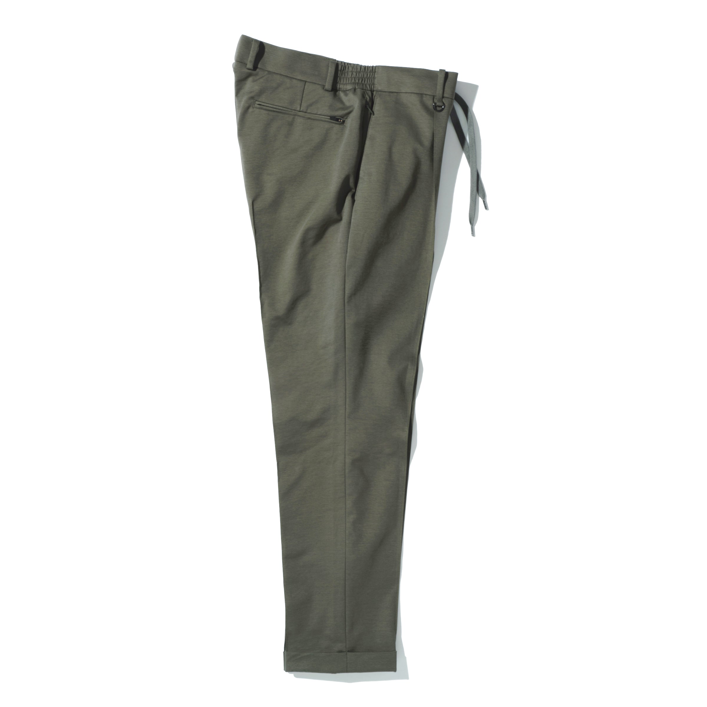 MOVB　フレックスモーショントラベルスラックス　ミリタリーグレー　48 Duplex Cotton Jersey フレックスモーショントラベルスラックス Type2