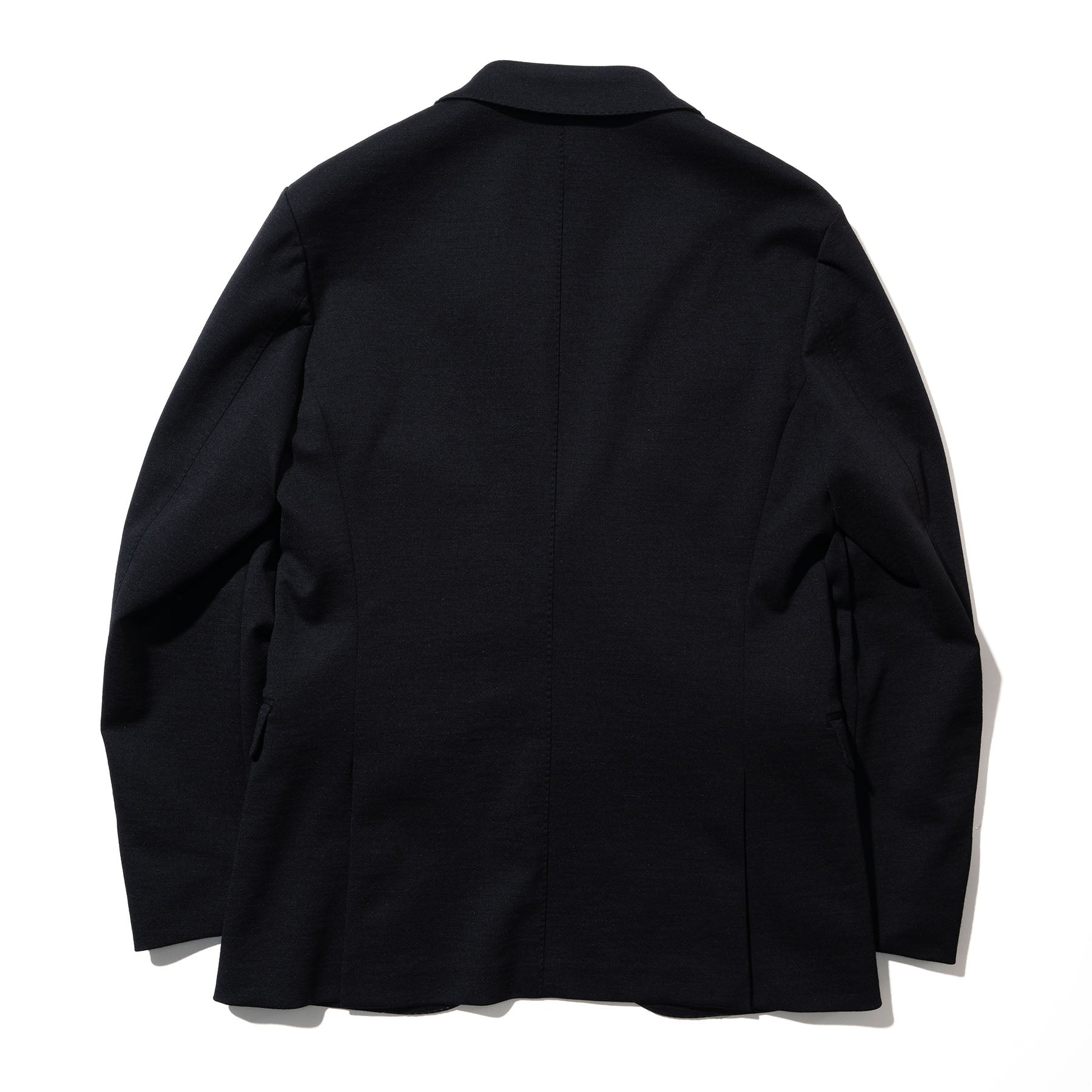 BLACK] Duplex Wool Jersey シングル２Bノッチド トラベルジャケット