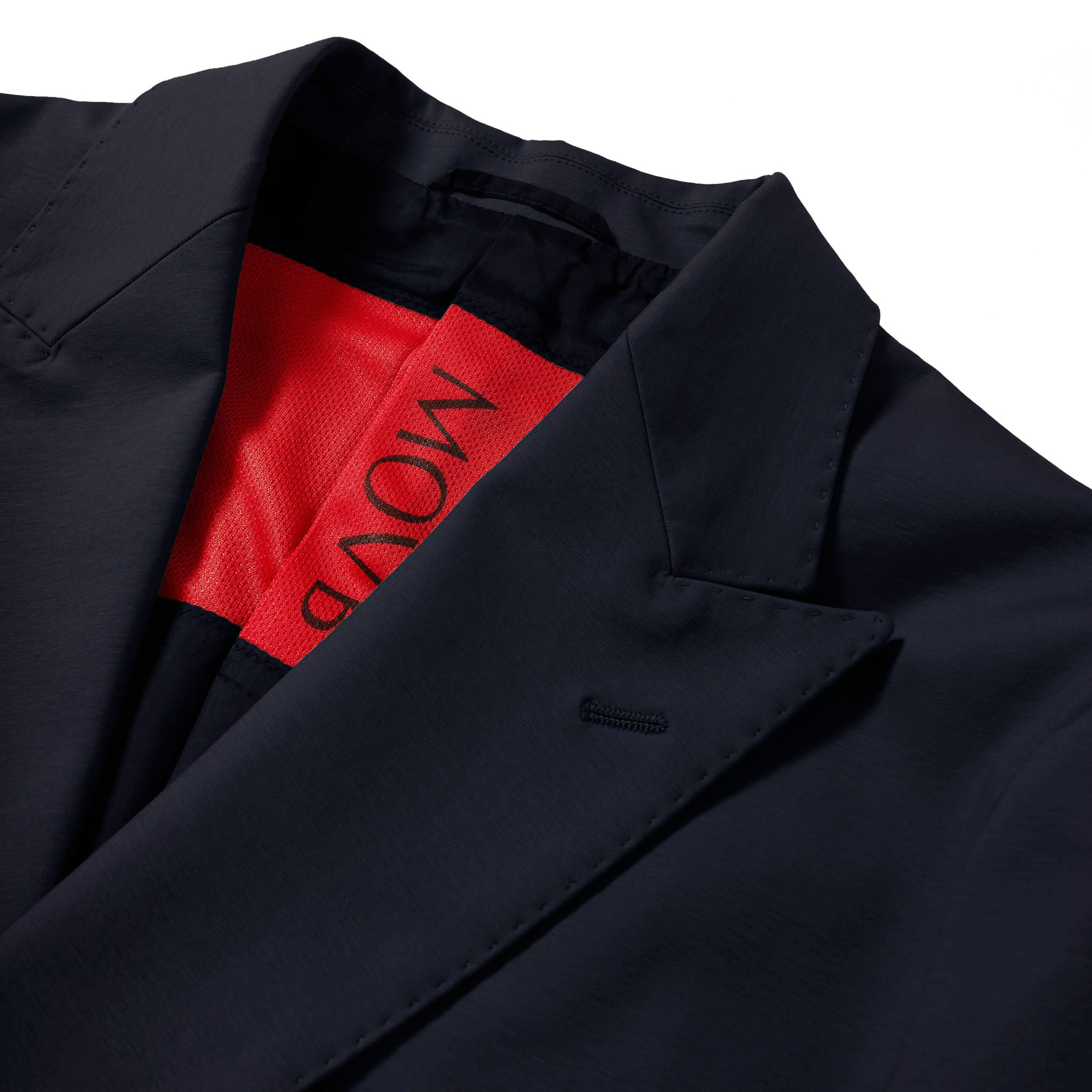 Duplex Cotton Jersey ダブル6Bトラベルジャケット Cosmo Navy