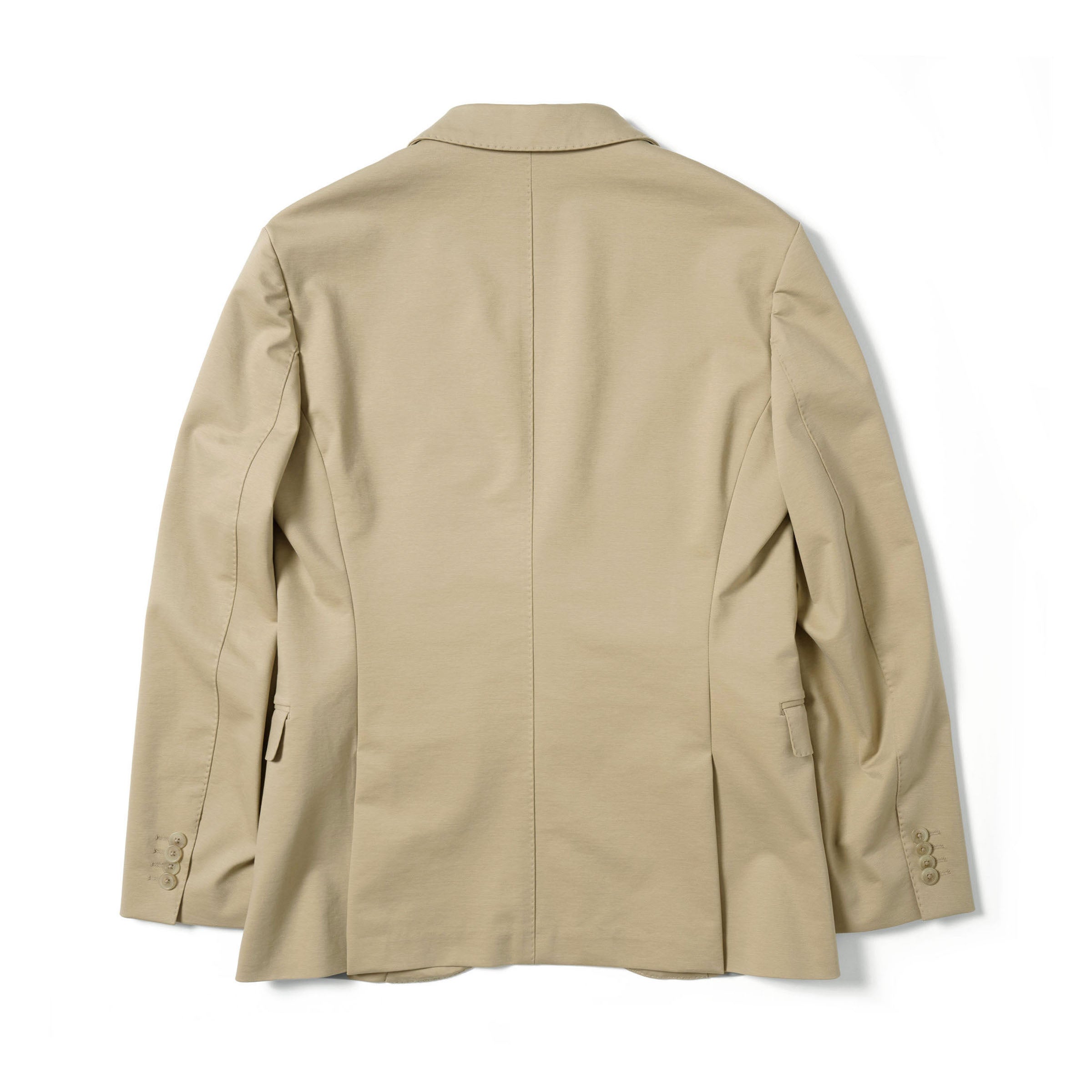Duplex Cotton Jersey シングル2Bノッチド トラベルジャケット