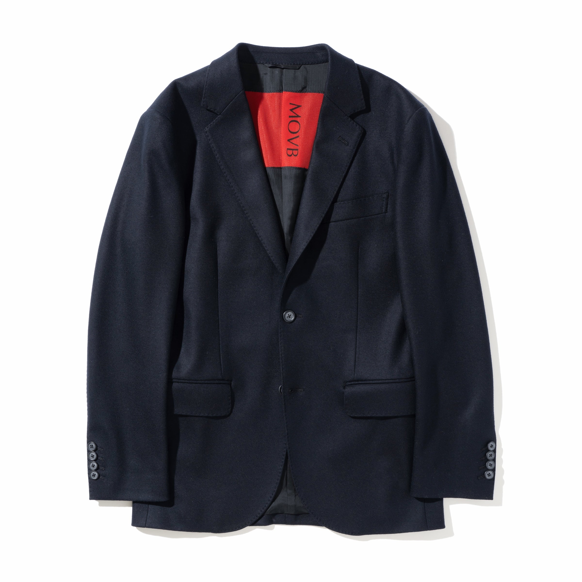 MOVB Optima16.5 Merino Jersey 48 コスモネイビー 干場別注モデル】Optima16.5 Merino Jersey オーバーサイズPコート