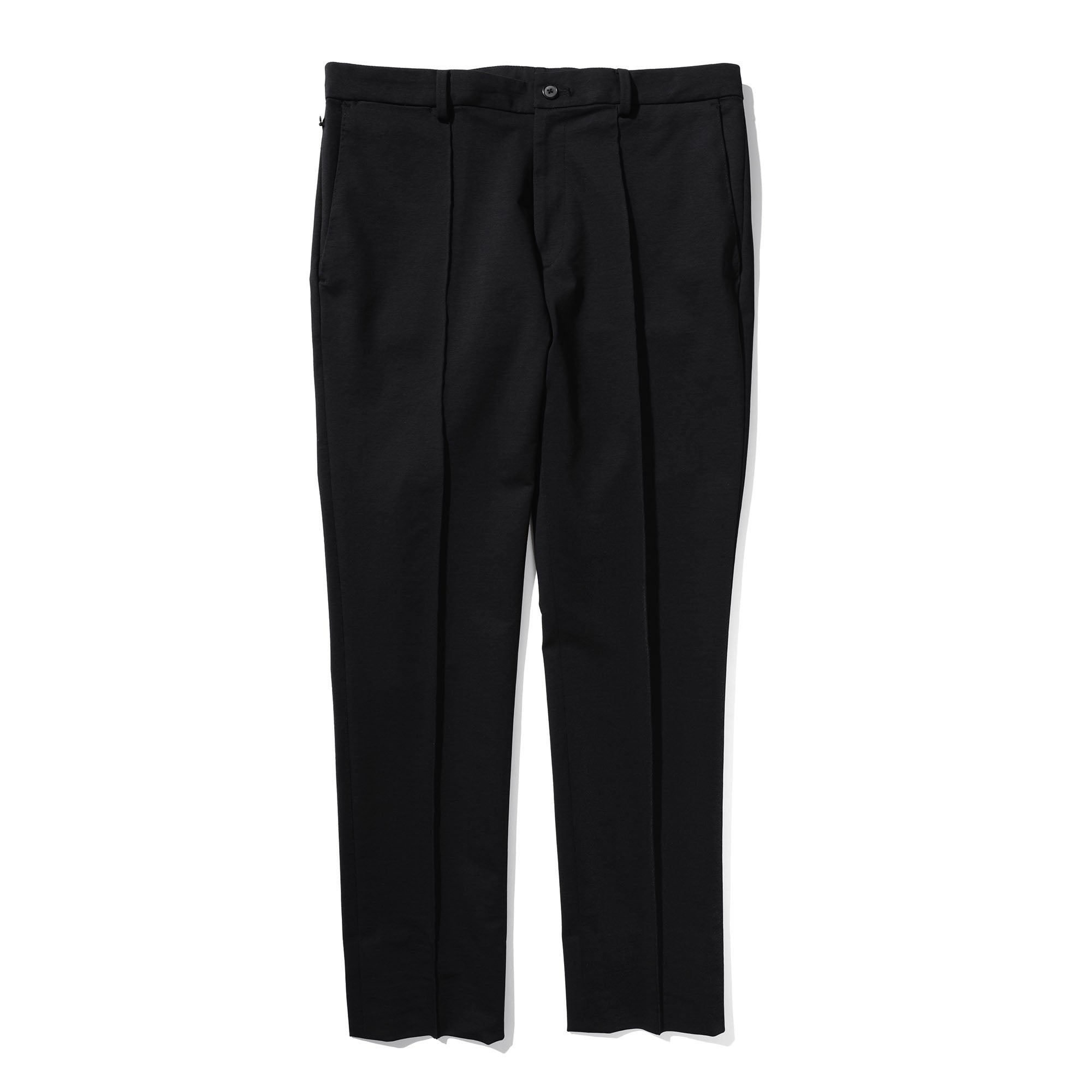 Duplex Cotton Jersey スリムテーパード トラベルスラックス – MOVB