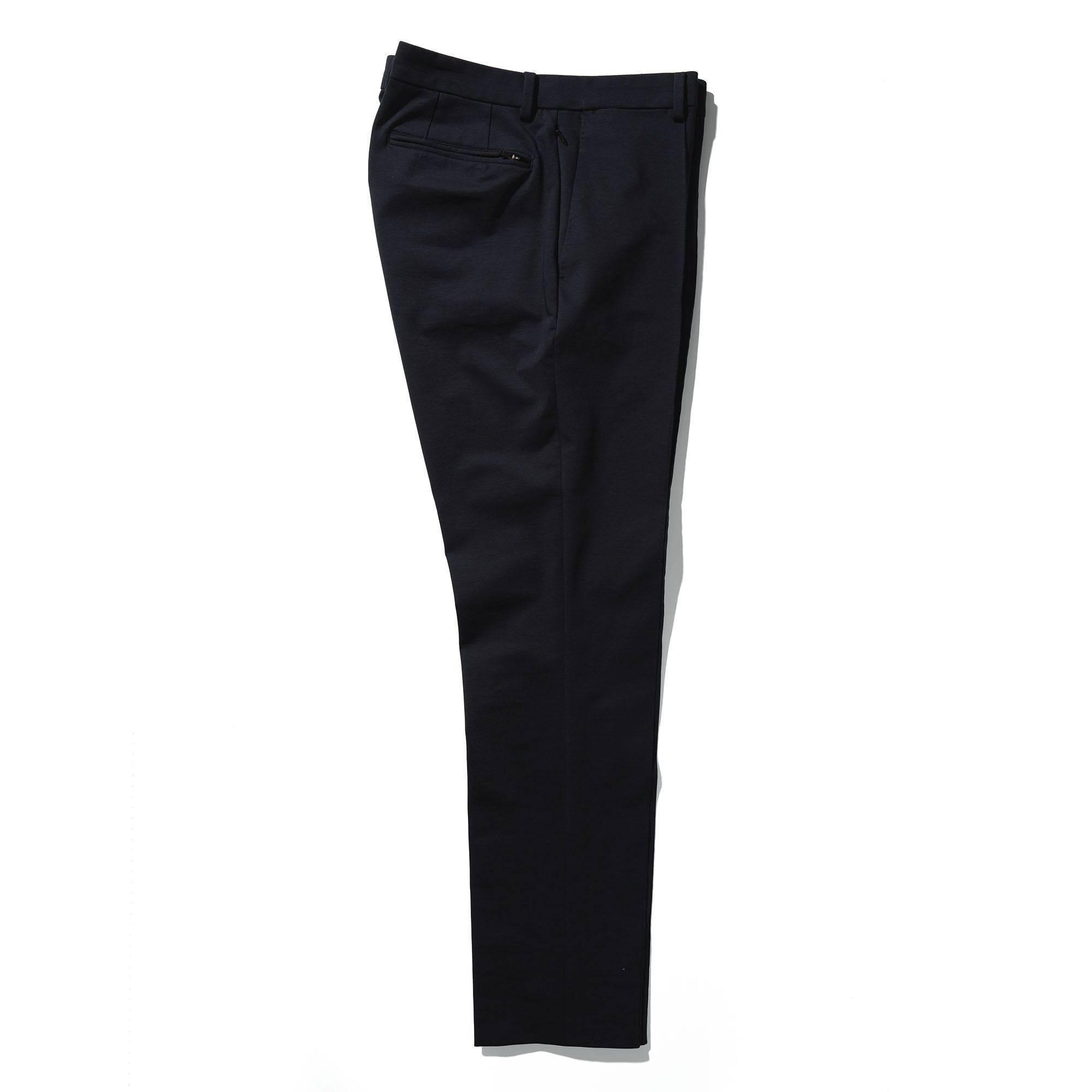Duplex Cotton Jersey スリムテーパード トラベルスラックス – MOVB