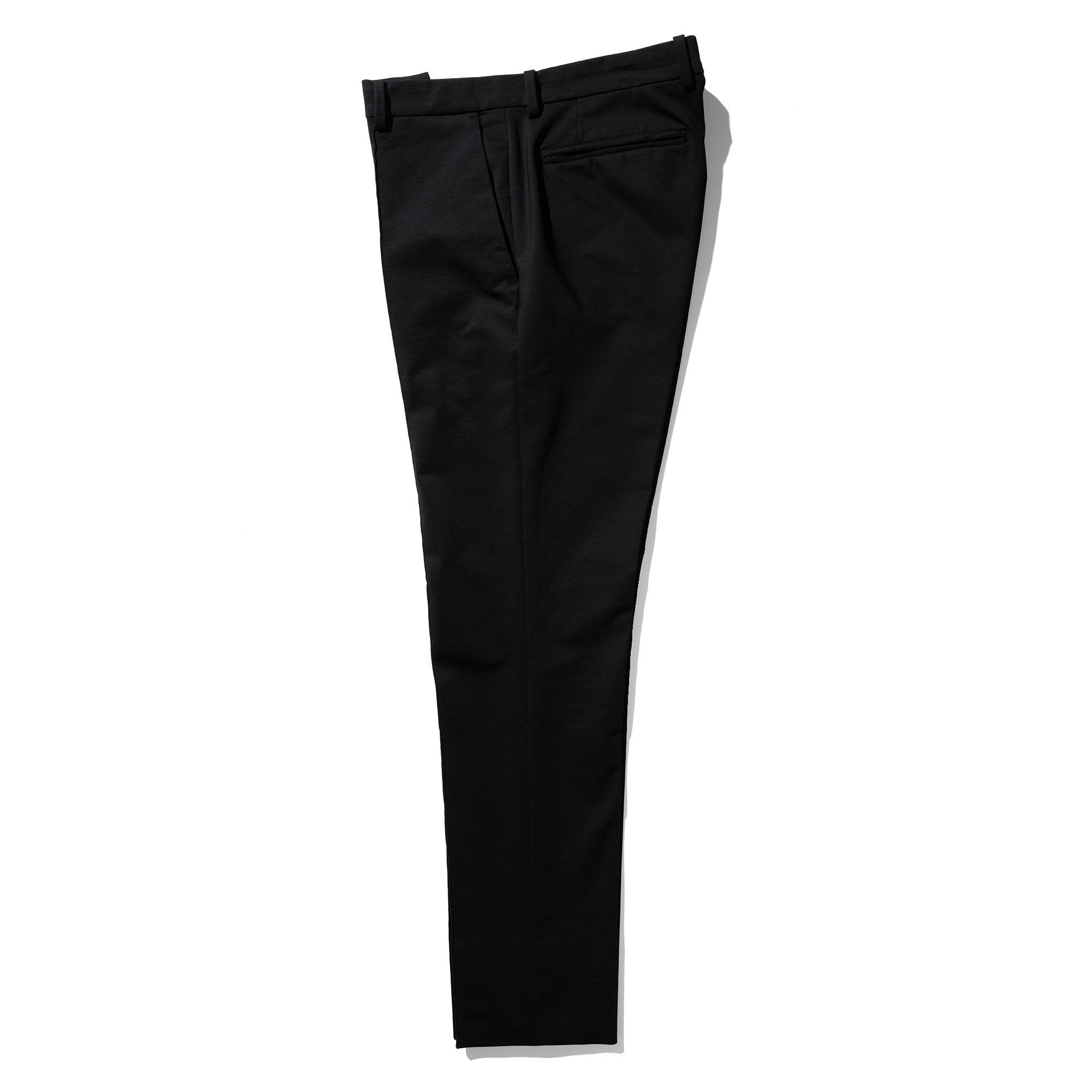 Duplex Cotton Jersey スリムテーパード トラベルスラックス – MOVB