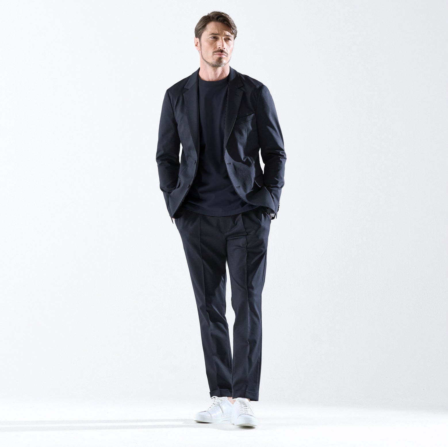 Cotton /silkモイストタッチロンＴ Cotton/silkモイストタッチロンT