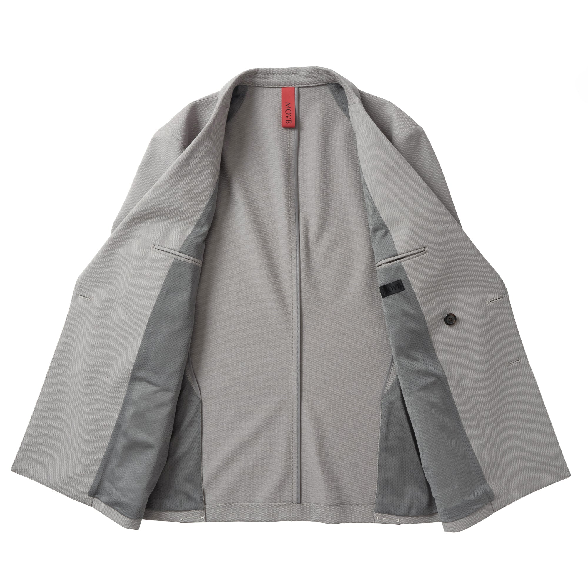 Geometric Breeze Jersey ダブル6Bジャケット – MOVB