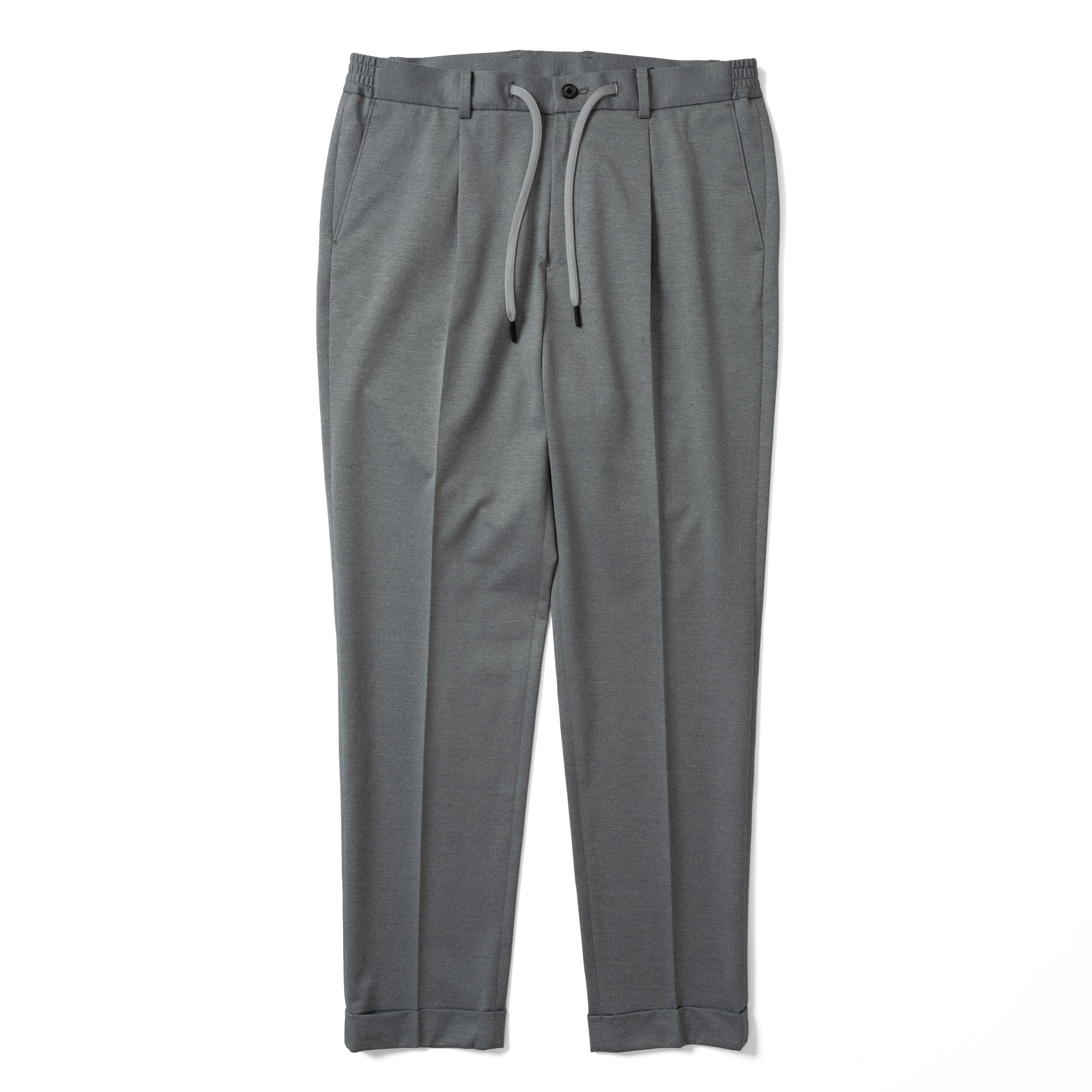 ㉚【美品：Theory】ウール調ジャージー スラックス「S：グレー」 URBAN RESEARCH DOORS（アーバンリサーチドアーズ） セレモニースーツ パンツ