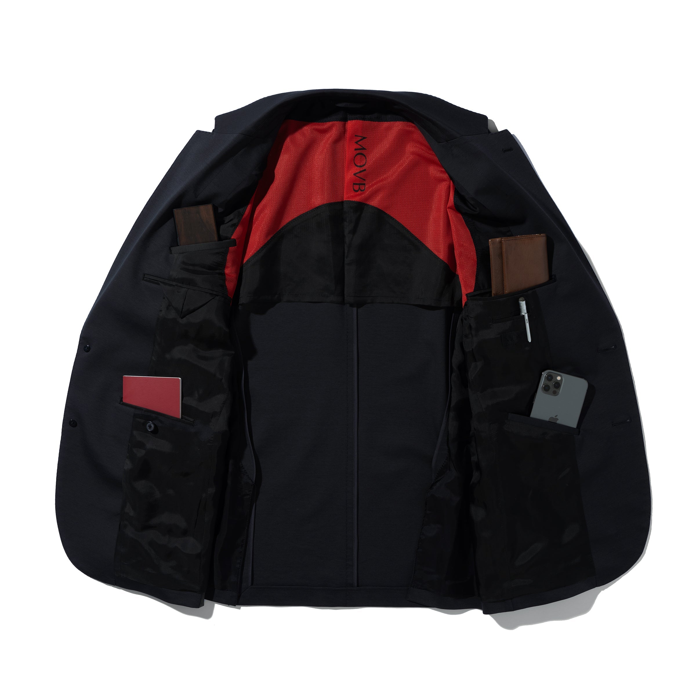Duplex Cotton Jersey シングル3Bノッチド トラベルジャケット – MOVB