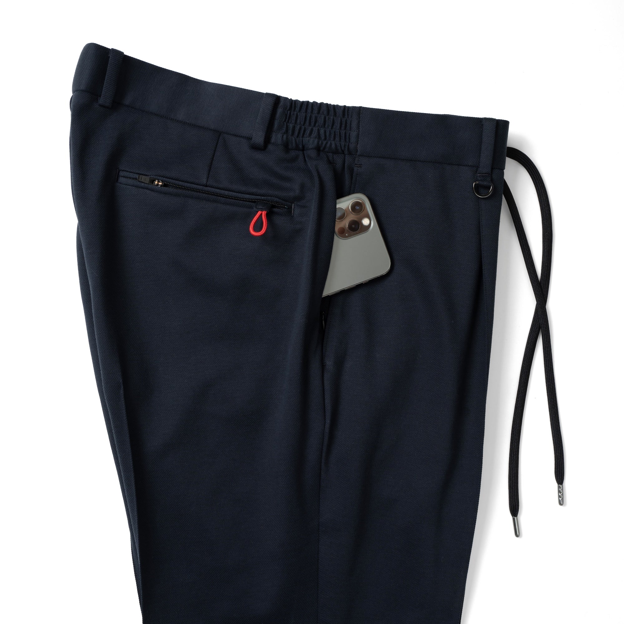 アジャスタブルパンツ　ブラック　M TTM 01（ダブルティエム01）フレックスモーションスラックス