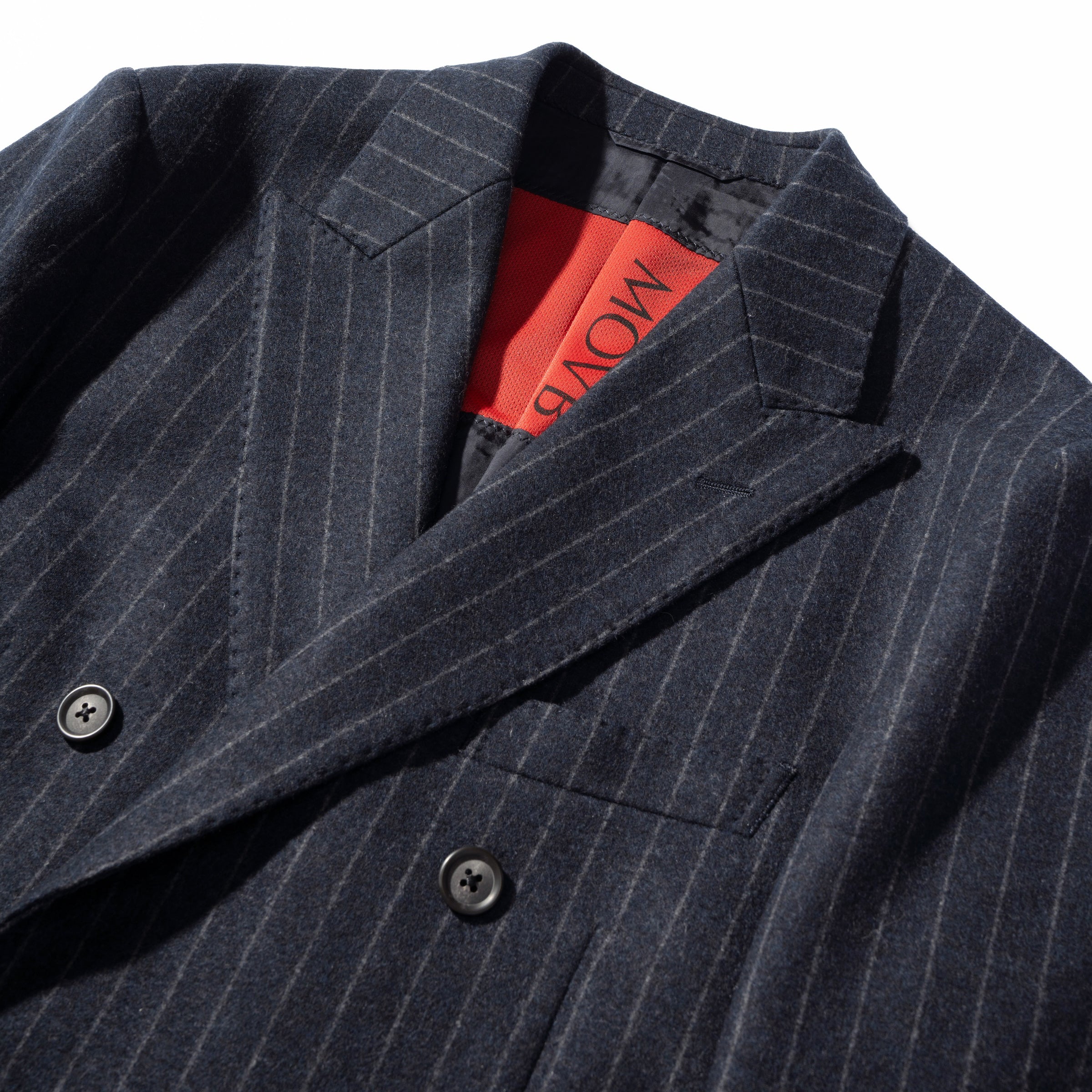 Optima 16.5 Merino Wool Jersey Banker Stripe ダブル6Bクラシック