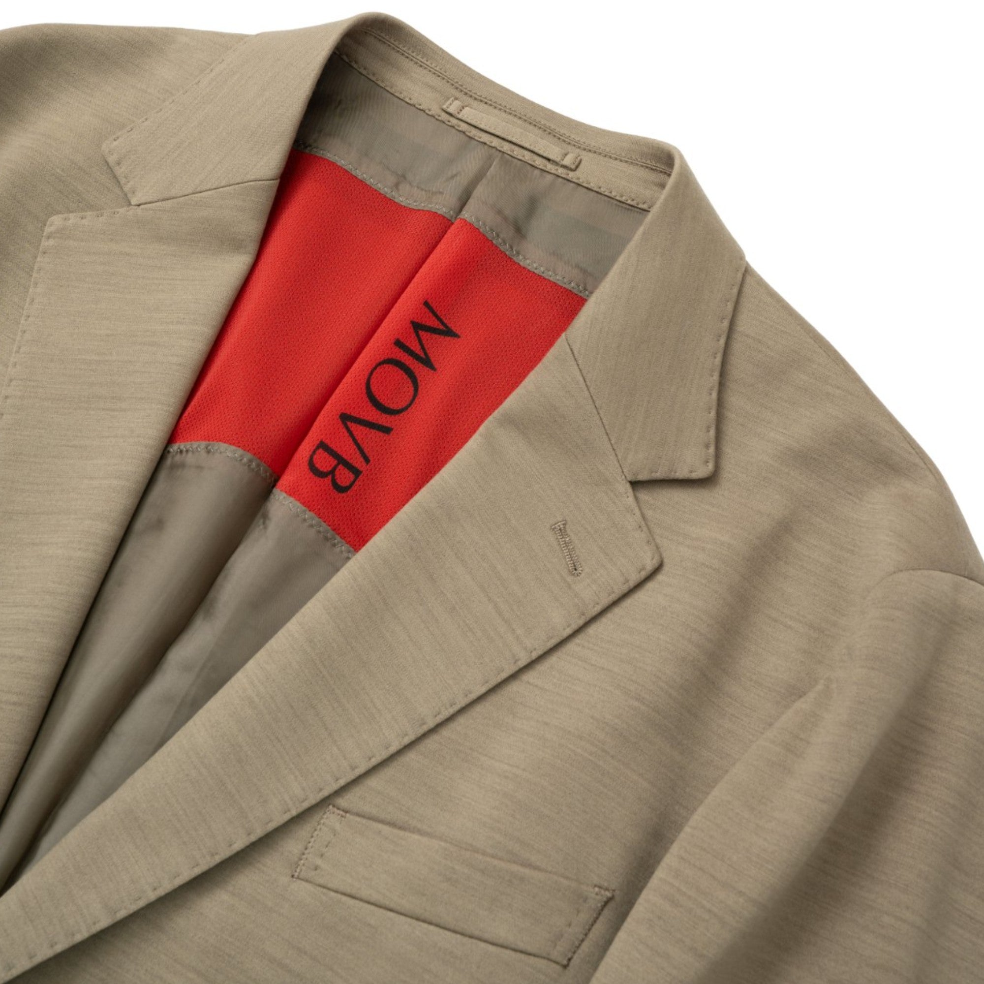 Helix Wool Jersey Plain シングル2Bテーラードジャケット – MOVB