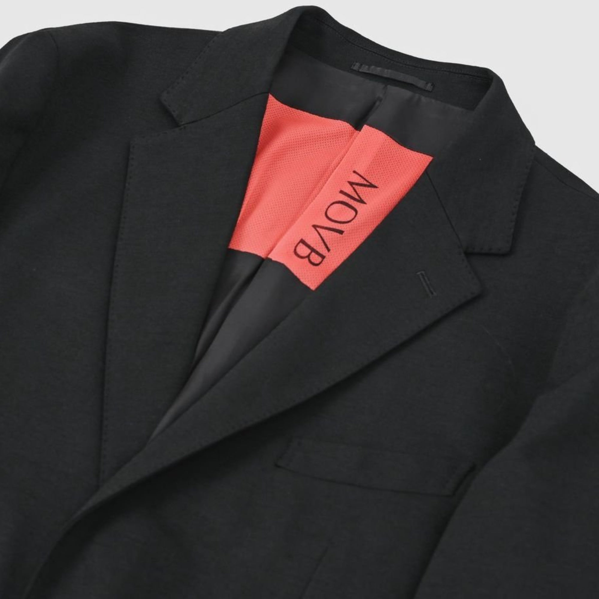 Duplex Wool Jersey シングル2Bノッチド・トラベル ジャケット – MOVB