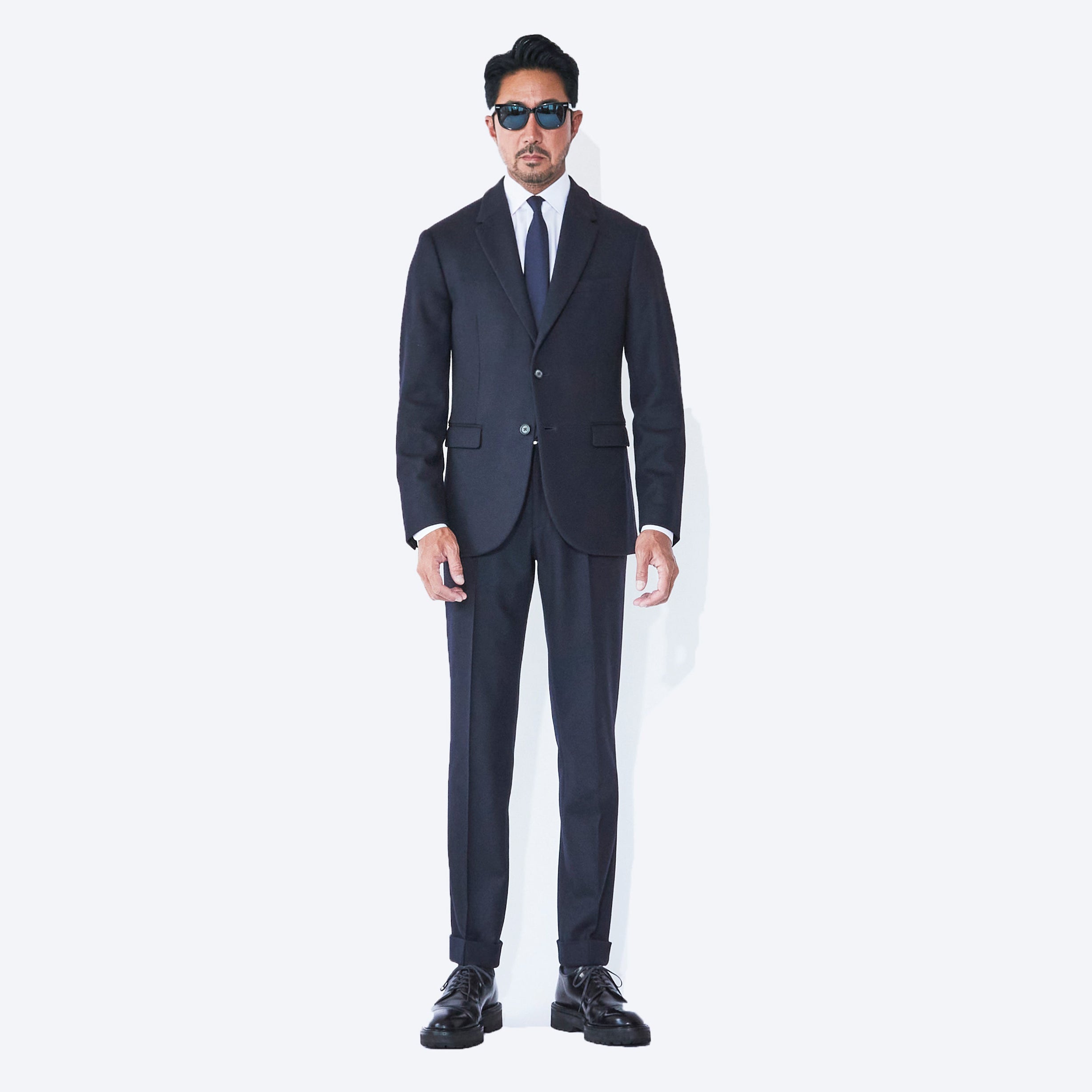 MOVB(モーブ) ラグジュアリージャージーネイビージャケット MOVB