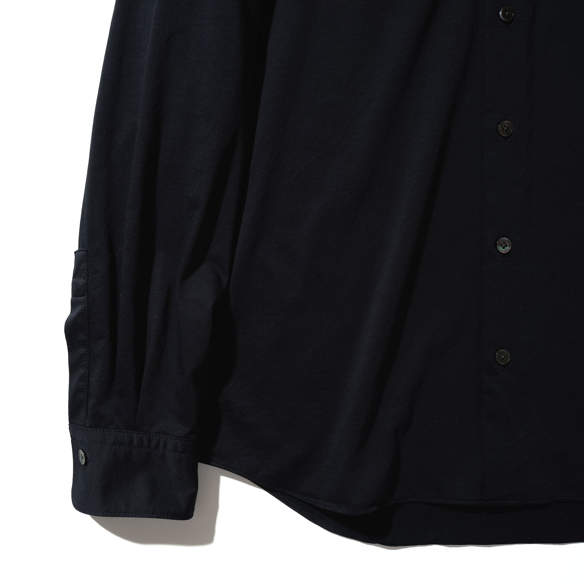 MOVB ジャストフィット セミレギュラーカラーシャツ Black 46 0314movb125175.jpg?v=
