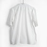 Super Sapphire Cotton Jersey ジャストルーズ オープンカラーシャツ ホワイト
