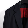 Duplex Cotton Jersey シングル２Bノッチド・トラベルジャケット コスモネイビー