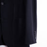 Helix Wool Jersey シングル3Bクラシック テーラードジャケット コスモネイビー